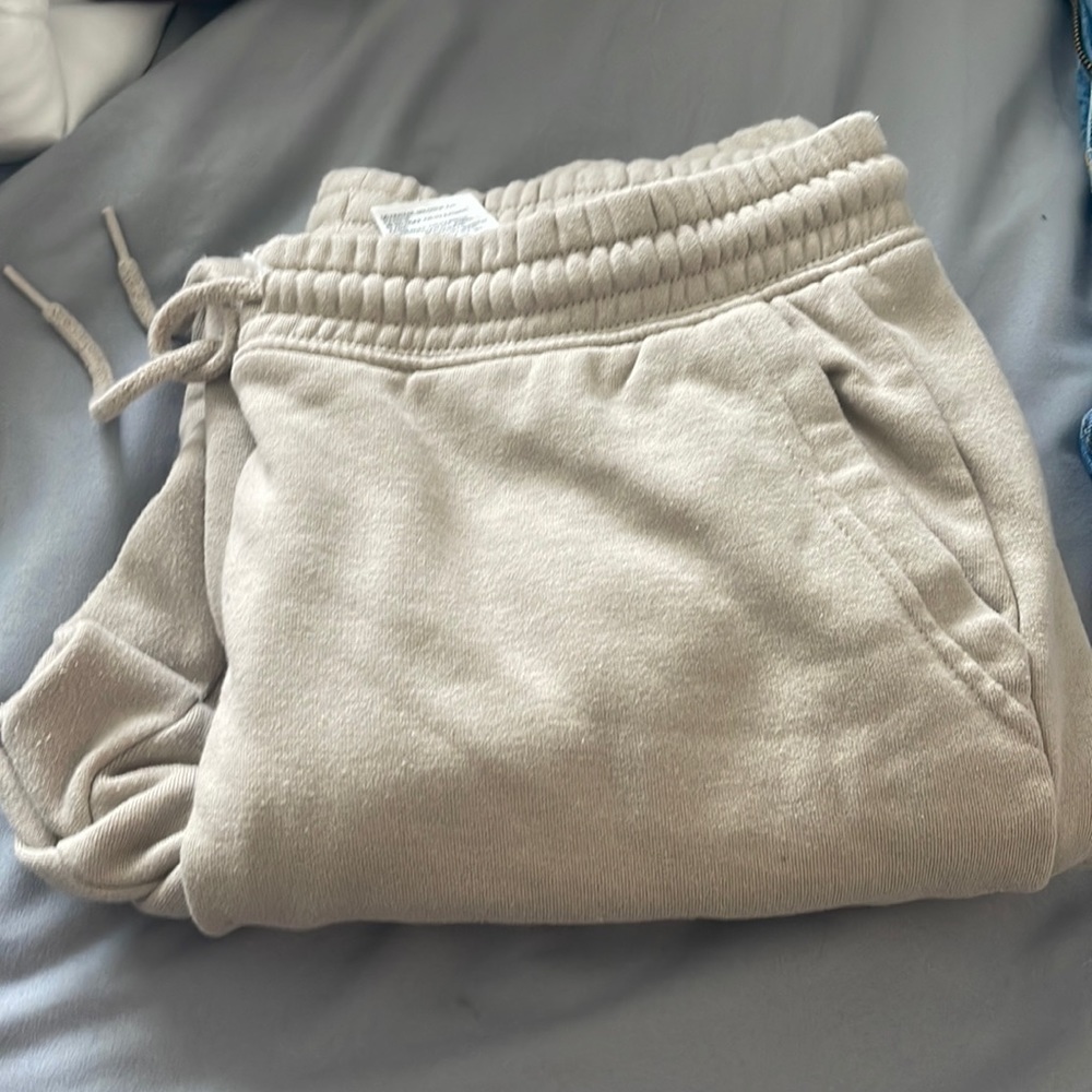 Tan sweatpants